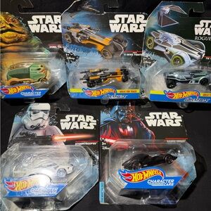 Hot Wheels Star Wars Character Cars Set